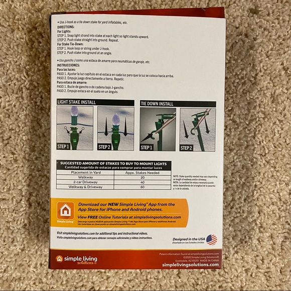 20ct Christmas Light Stakes - Picture 5 of 5